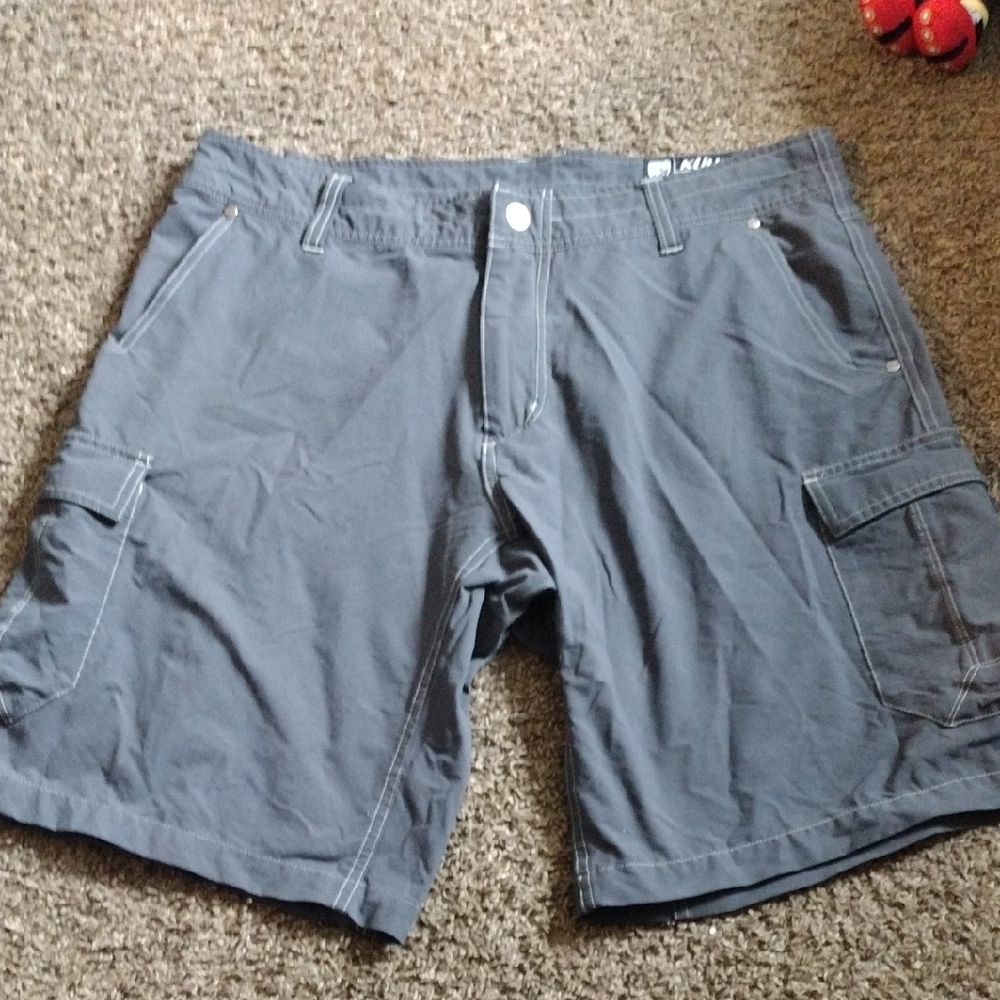Kuhl Men's Charcoal Cargo Shorts